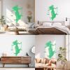 Vinyl Wall Decal, Lady Justice, Symbol of Equality, 50.4 x 72 cm, Waterproof, Green view 2