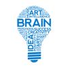 “Brainwave” Lettering Sticker: Success Words for Office, School & Classroom, 30 x 50.4 cm, Blue, Various Sizes view 1