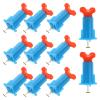 20-Piece Tile Leveling System for Wall and Floor Tiles, Blue PP view 1