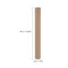 Alipis Round Kraft Paper Poster Shipping Tube with Lid view 2
