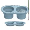 Generic Art Brush Organizer, 8.78-Inch Foldable Silicone view 1