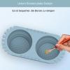 Generic Art Brush Organizer, 8.78-Inch Foldable Silicone view 4