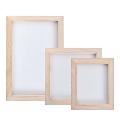 URPIZY DIY Paper-Making Frame Set, 3 Sizes for Paper Making and Screen Printing, 15 x 18 cm, 20 x 20 cm, 20 x 30 cm