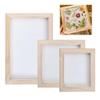 URPIZY DIY Paper-Making Frame Set, 3 Sizes for Paper Making and Screen Printing, 15 x 18 cm, 20 x 20 cm, 20 x 30 cm view 3