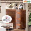 Solid Wood Saloon Swinging Door, Cowboy Bar Door, White, 45 x 70 cm (Single Door) view 2