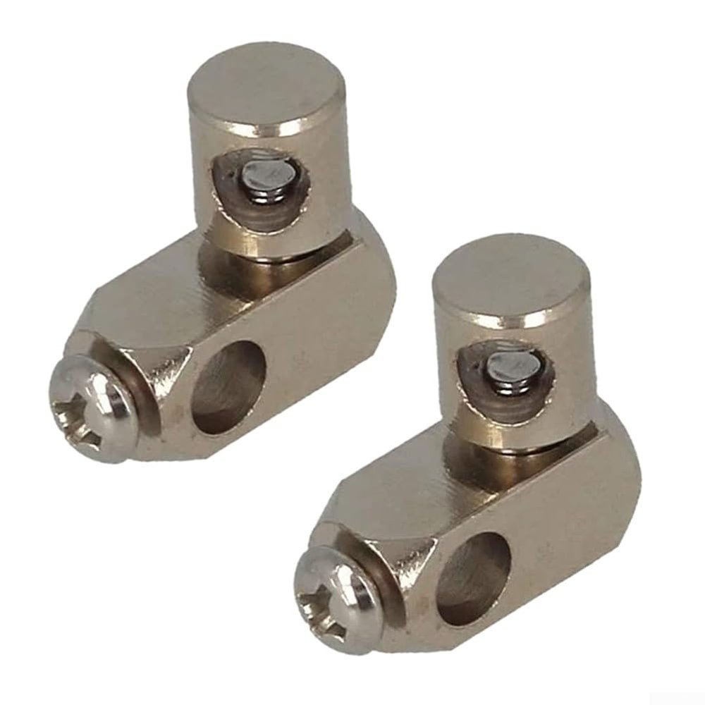 Solaughguy Double-Joint Piece for Pop-Up Drain Assembly, 360° Swivel Adapter