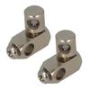 Solaughguy Double-Joint Piece for Pop-Up Drain Assembly, 360° Swivel Adapter view 1