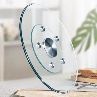 Lazy Susan Tempered Glass Turntable, 80 cm