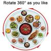 Lazy Susan Tempered Glass Turntable, 80 cm view 3