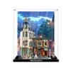 Transparent Acrylic Display Case for Le-go 11371 Shopping Street view 1