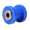 Generic Dirt Bike Chain Roller Tensioner Guide, 10 mm ID, 1.38 in OD, Blue view 2