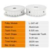 1pc L-24T Timing Pulley, 8/10/12/14/15/16/17/18/19/20 mm Bore, 9.525 mm Pitch, AF Profile, for L Rubber Belt (19 mm, 1pc/21 mm) view 4