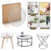 75 cm Round Clear Tempered Glass Tabletop view 3