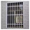 Custom-Fit Folding Aluminum Alloy Window Security Grille, Vertical Design with Locks, 76 x 83.8 cm view 1