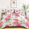 All-Season Quilted Comforter Set, 135 x 200 cm, Cream view 4