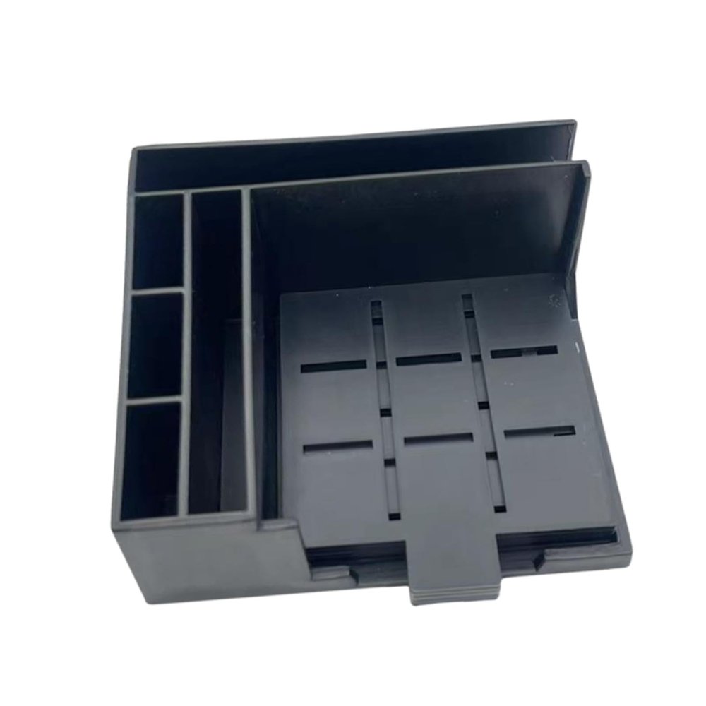 Gcljlmy Sticky Note Dispenser with Stencils, Black