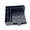 Gcljlmy Sticky Note Dispenser with Stencils, Black view 1
