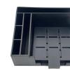 Gcljlmy Sticky Note Dispenser with Stencils, Black view 4