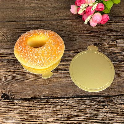 Generic 100 Gold Paper Cupcake Trays, Shiny Mini Cake Boards for Displaying Pastries, Cupcakes and Cookies, DIY Kitchen Fun for Families and Baking Enthusiasts, Safe and Healthy