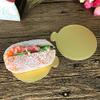 Generic 100 Gold Paper Cupcake Trays, Shiny Mini Cake Boards for Displaying Pastries, Cupcakes and Cookies, DIY Kitchen Fun for Families and Baking Enthusiasts, Safe and Healthy view 4