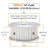 1pc 8M30T Timing Pulley, 12–40 mm Bore, 8 mm Tooth Pitch, 40 mm Belt Width view 2