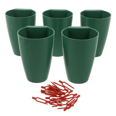 GARIOUANS Strawberry Propagation Pot Set with Drainage and Planting Fork