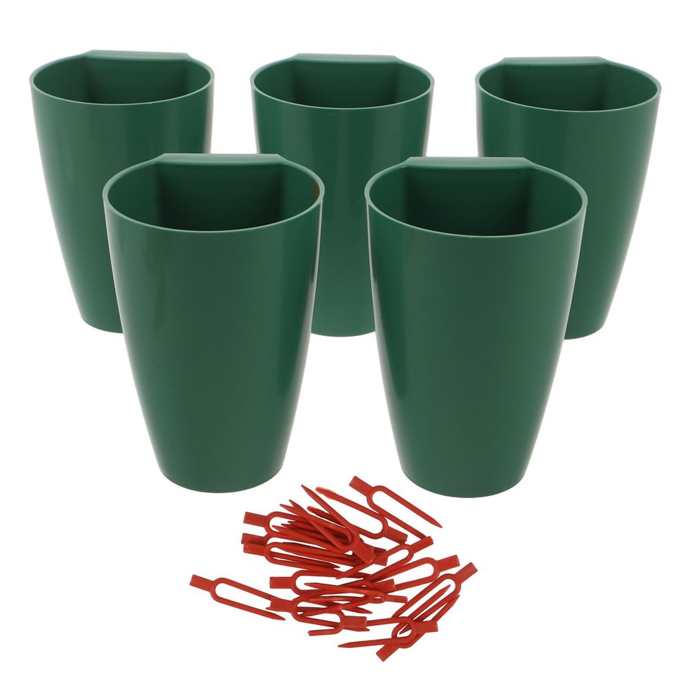 GARIOUANS Strawberry Propagation Pot Set with Drainage and Planting Fork