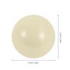 ifundom 2-Piece 57 mm Resin Boccia Balls, Colorful Outdoor Croquet Balls for Garden and Lawn Games view 2