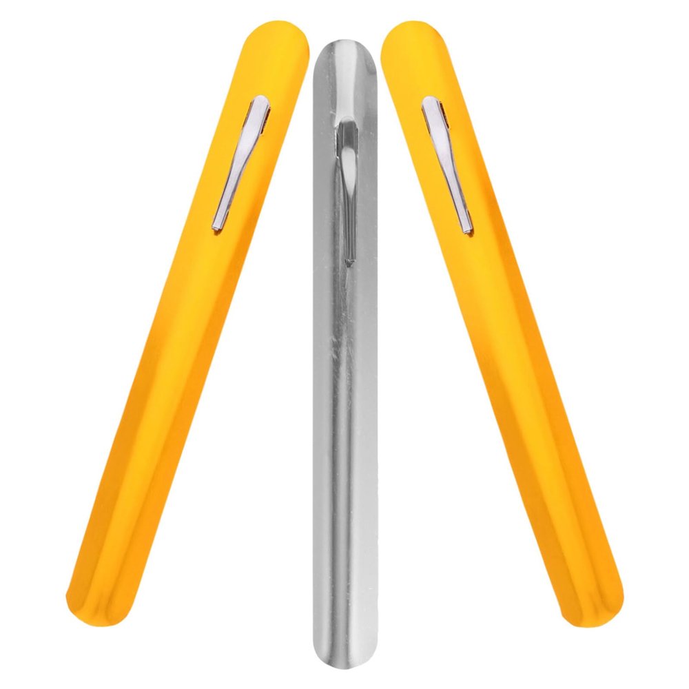 DECORNIJIA 3-Piece 304 Stainless Steel Table Crumb Scrapers with Clip