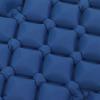AKLOSIPY Lightweight Camping Sleeping Pad with Built-In Pump and Curved Pillow, Navy Blue view 4