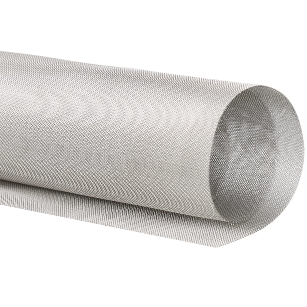 304 Stainless Steel Mesh, Ventilation Grille, 20 Mesh, 1 mm Aperture, Silver, 0.8 x 2 m
