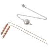 Zenlir Copper Dowsing Rods, Metal Detector for Divination and Treasure Hunting, 2-Piece view 1