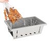 Charcoal Grill - Foldable Stainless Steel Grill for Outdoor Cooking view 1