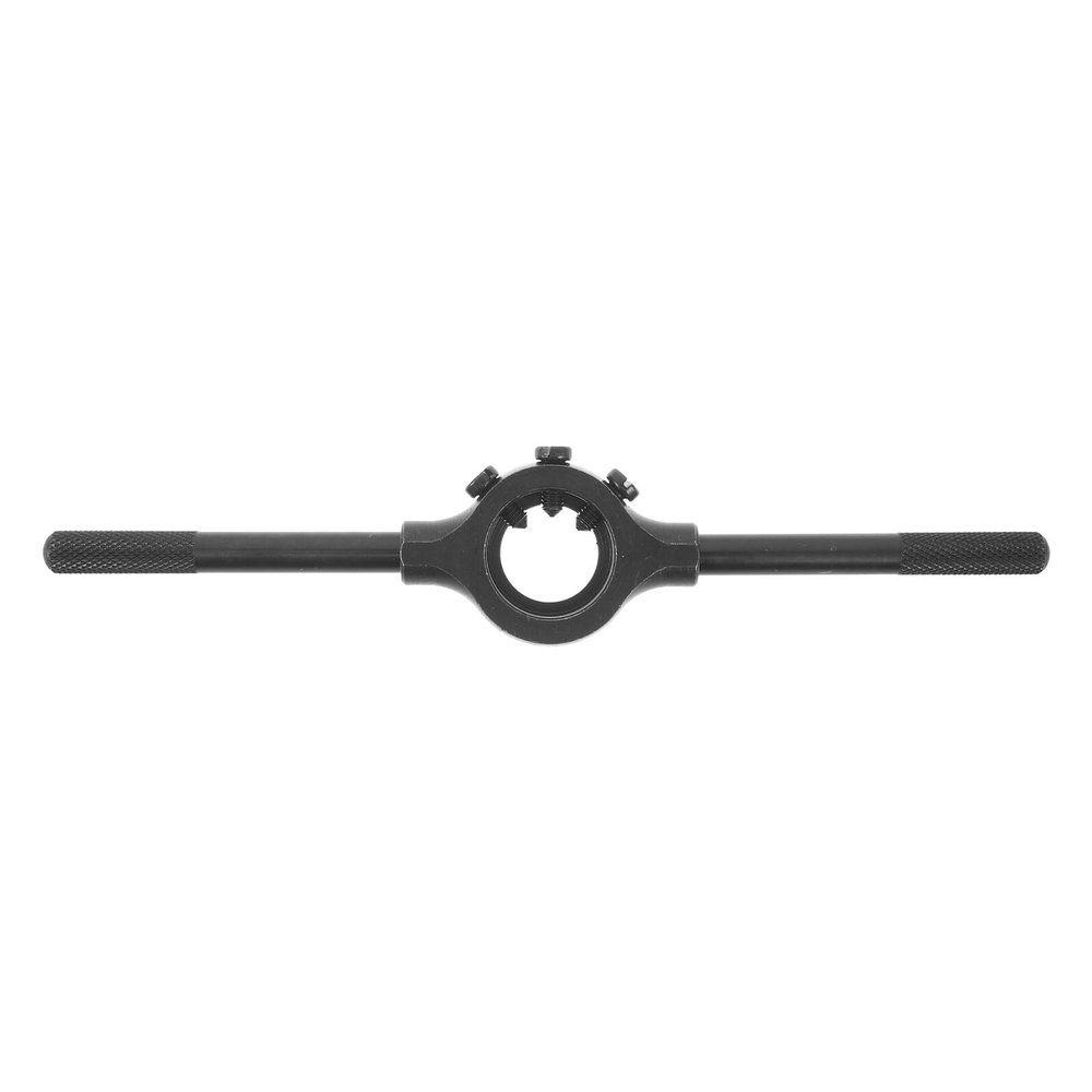 Holibanna Heavy-Duty Tap Wrench, 1-Inch Steel Round Die Holder, Removable, for Metal Thread Repair and DIY