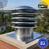 SUNIFY Stainless Steel Louvered Chimney Cap 35 x 300 mm view 2