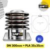 SUNIFY Stainless Steel Louvered Chimney Cap 35 x 300 mm view 4