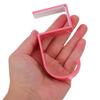 VALICLUD 4-Pack Table Hooks, No Drilling, Metal Bag and Backpack Hangers, Heavy-Duty, Pink view 4