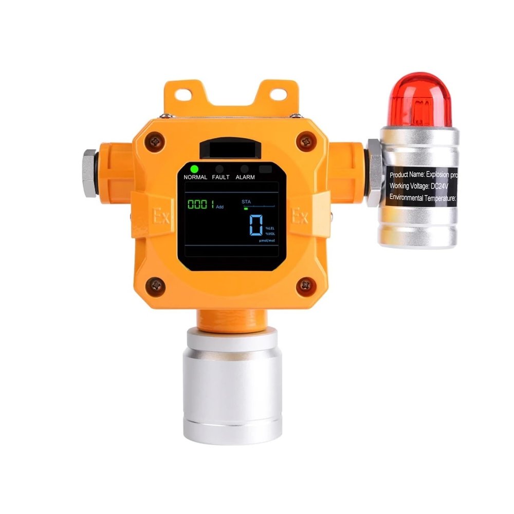 Fixed Explosion-Proof Gas Detector, 4–20 mA RS485, for CO, O₃, O₂, H₂S, CH₄ and LEL (0–100% LEL)