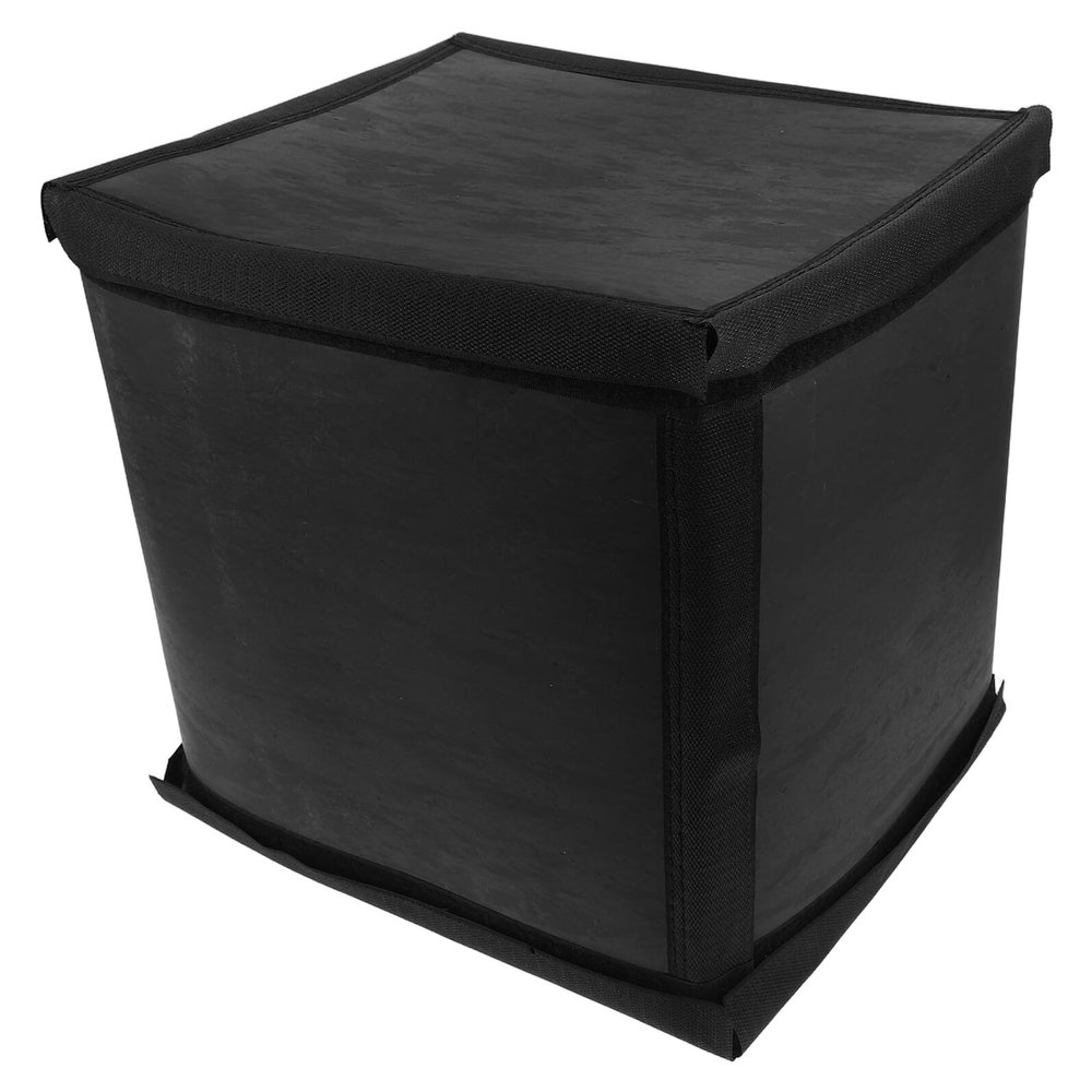 PAMINGONO Soundproofing Box for Booster Pumps, Foam and Fabric, Black Motor Silencer for Noise Reduction in Workshop and Home