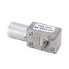 BORDSTRACT 24 V DC Double-Shaft Gear Motor, Self-Locking Speed Reducer with Square Flange, 40 RPM, Reversible Direction for Industrial Automation view 2