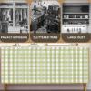 W (80 cm) x H (70 cm) Short Cabinet Curtain, Under-Sink Privacy Panel view 2