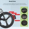 LINCYS 20-Inch Folding Bike for Adults, 14 kg, Carbon Steel Frame, Quick Folding, Dual Disc Brakes & Suspension Fork, 100 kg Capacity view 3
