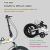 LINCYS 20-Inch Folding Bike for Adults, 14 kg, Carbon Steel Frame, Quick Folding, Dual Disc Brakes & Suspension Fork, 100 kg Capacity view 4