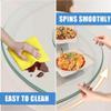 Lazy Susan Turntable, 101.6 cm, Tempered Glass, Round Serving Tray for Dining Tables (85 cm) view 4