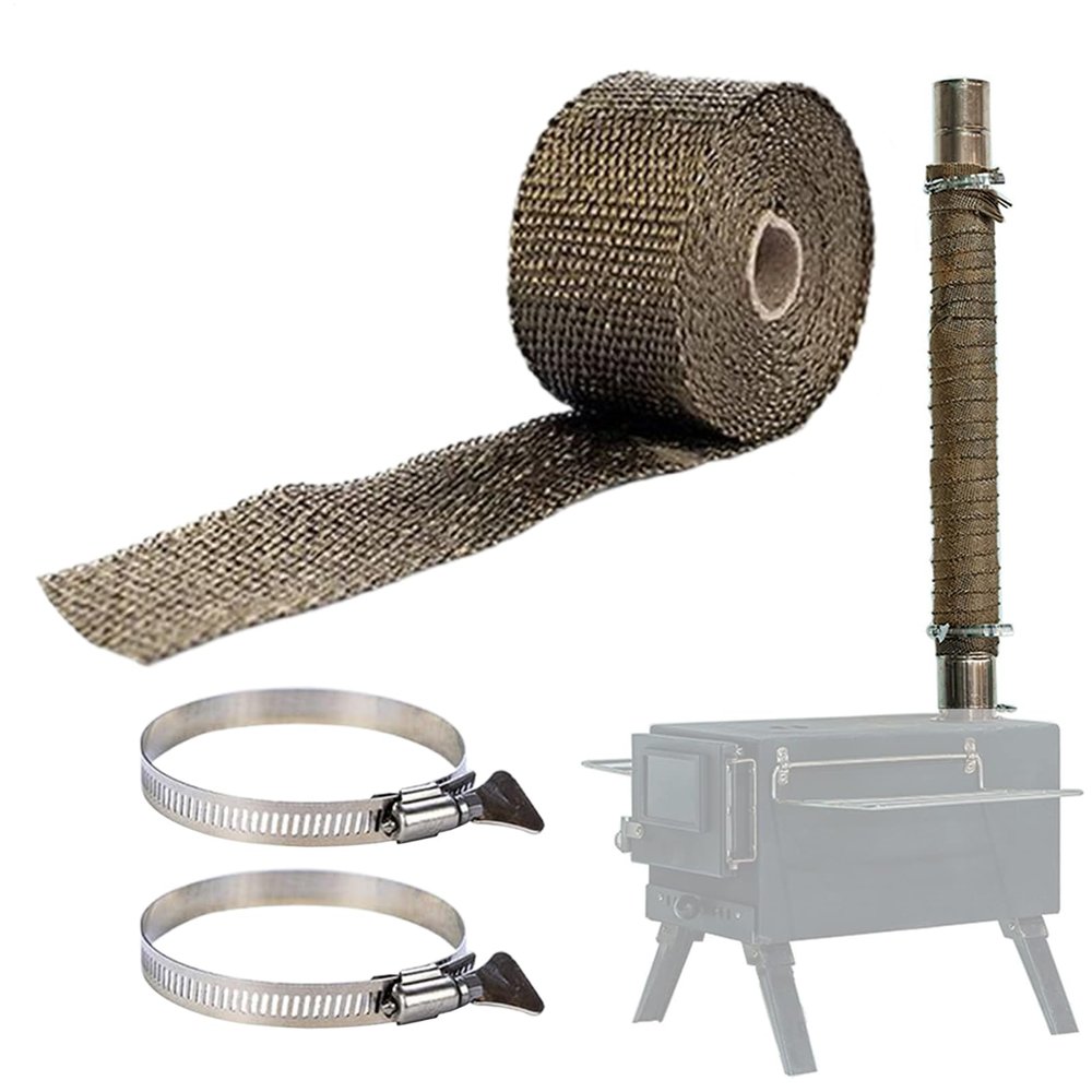 Pipe Wrap for All-Around Protection Against Chimney Burns