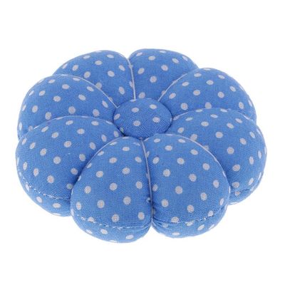 KIXZSAZ Functional Pumpkin-Shaped Pincushion, Blue, 8.7 x 3.1 cm
