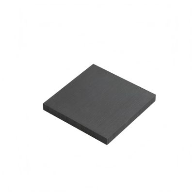 High-Purity Graphite Plate, 100 × 50 × 20 mm, 1 Piece