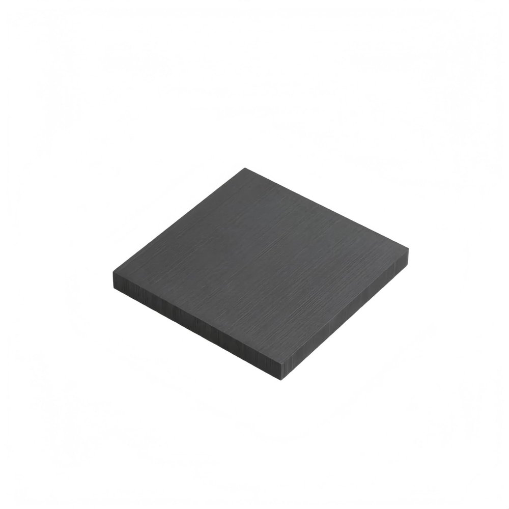 High-Purity Graphite Plate, 100 × 50 × 20 mm, 1 Piece