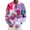Men's Sequin Glitter Shirt, 80s Disco Party Costume view 1