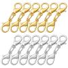12-Piece Lobster Clasps and Jump Rings Set, Gold/Silver view 1